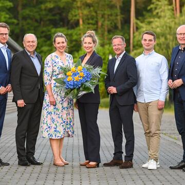 Verena Mertens bei der Nominierung